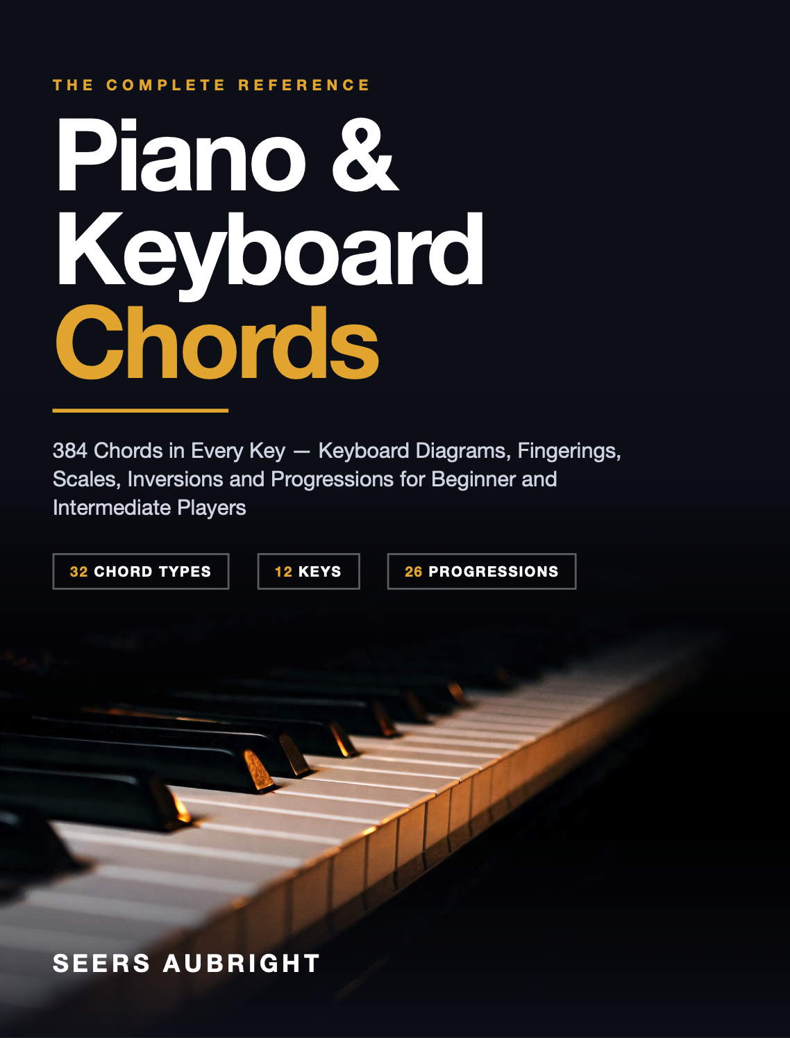 Piano & Keyboard Chords book cover